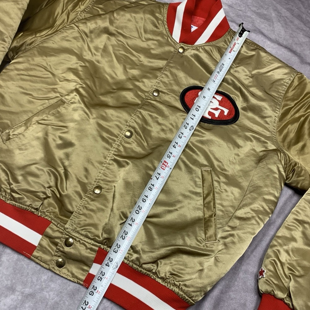 Vintage Pro Line by Starter San Francisco 49ers NFL Satin Starter Jacket Sz Xl - Picture 14 of 16
